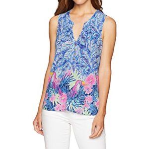 Lilly Pulitzer Essie Tank in Let's Mango